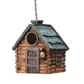 Resin Hanging Birds Nest Bird Cage Egg Caged Bird House Outdoor Decorative Nest Hanging Parrot Nest Houses Pet Bedroom N84C